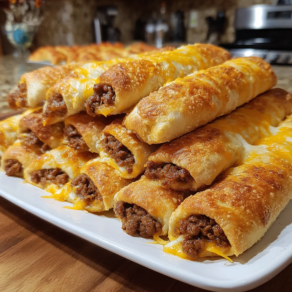 Cheesy Taco Sticks | Easy, Meaty & Melt-in-Your-Mouth Delicious!