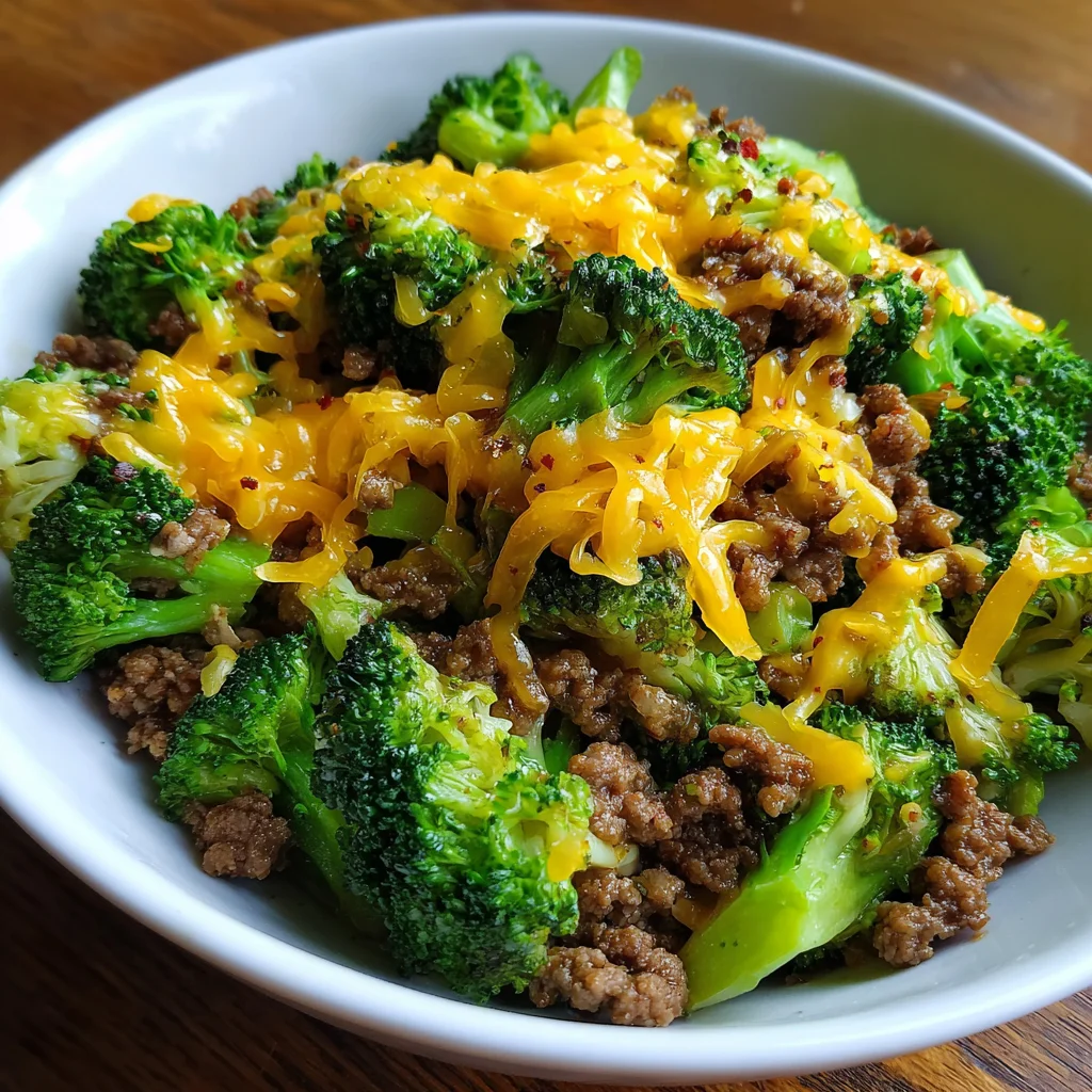 Keto Hamburger Broccoli Skillet – Comfort Meets Low-Carb!