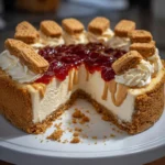 Peanut Butter & Jelly Cheesecake – Nostalgia Meets Decadence!