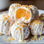 No Bake Orange Creamsicle Truffles