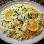 Easy Greek Lemon Rice – Bright, Flavorful & Mediterranean-Inspired!
