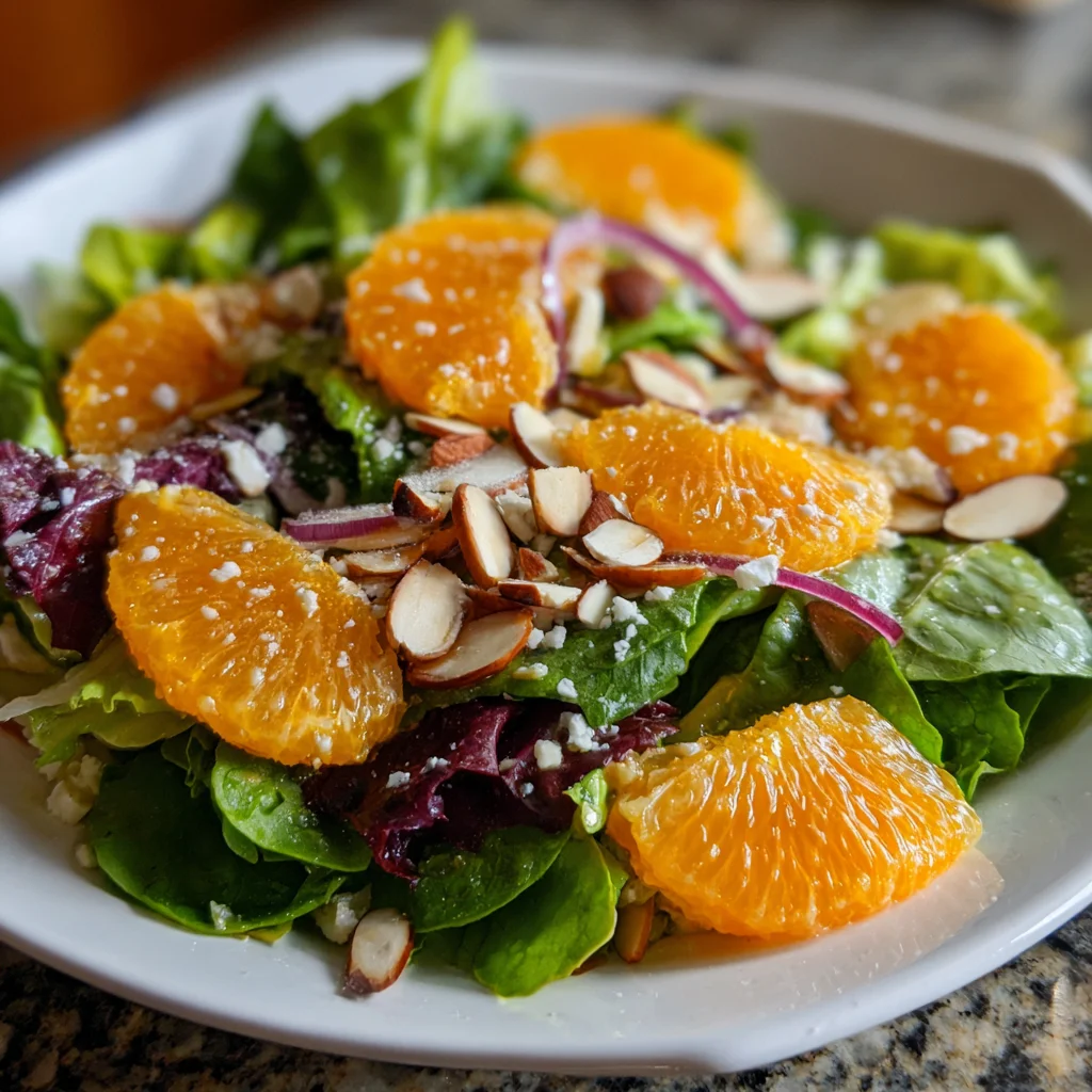 Mandarin Orange Salad – Bright, Fresh & Flavorful!
