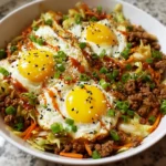Ground Turkey Egg Roll Bowl | Healthy, Quick & Flavor-Packed Stir-Fry!