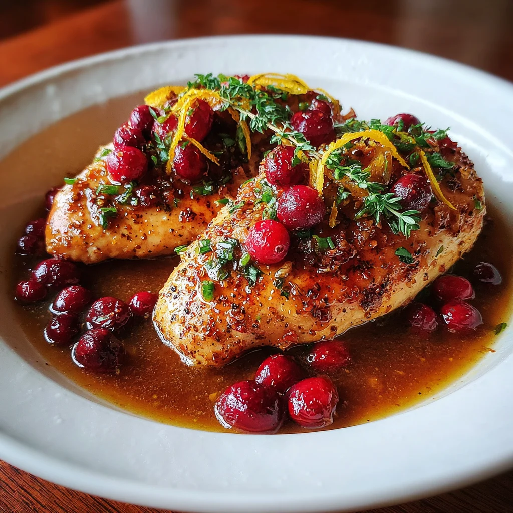 Cranberry Orange Chicken – Sweet, Tangy & Perfect for Any Season!