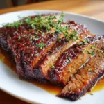 Slow Cooker BBQ Beef Brisket | Tender, Smoky & Packed with Flavor!