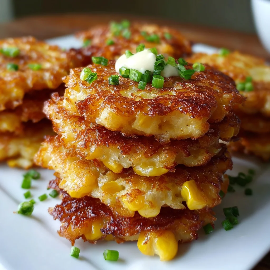 Crispy Corn Fritters – A Sweet & Savory Delight!