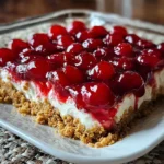 Classic Cherry Delight – Creamy, Cool & No-Bake Sweetness!
