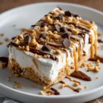 Peanut Butter Frozen Yogurt Bars | Creamy, Chilled & Naturally Sweet!