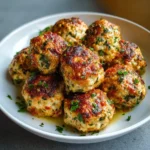 Juicy Baked Chicken Meatballs | Healthy, Flavorful & Oven-Perfect!