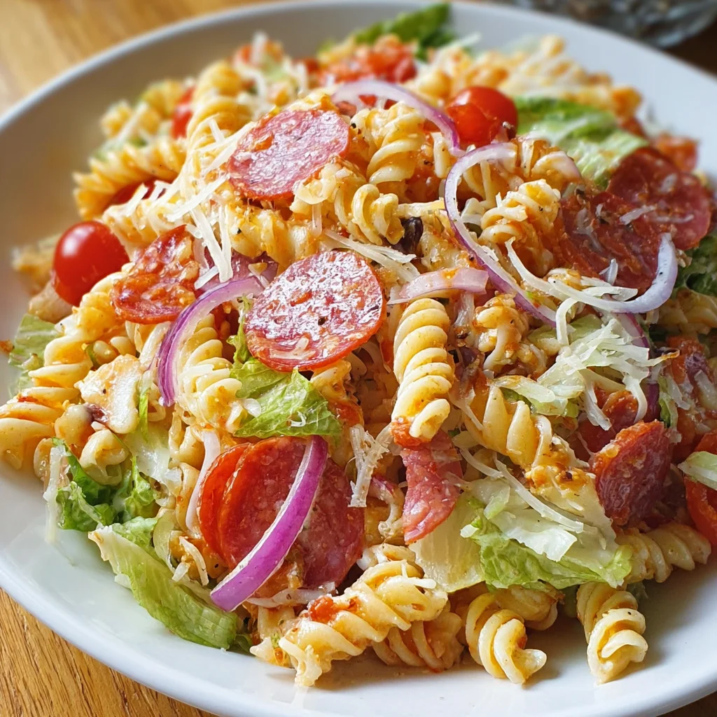 Italian Grinder Pasta Salad
