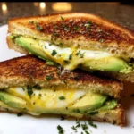 Creamy Avocado Grilled Cheese – Golden, Gooey & Loaded with Flavor!