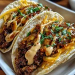 Garlic Butter Honey BBQ Beef Tacos | Sweet, Smoky & Irresistibly Savory!