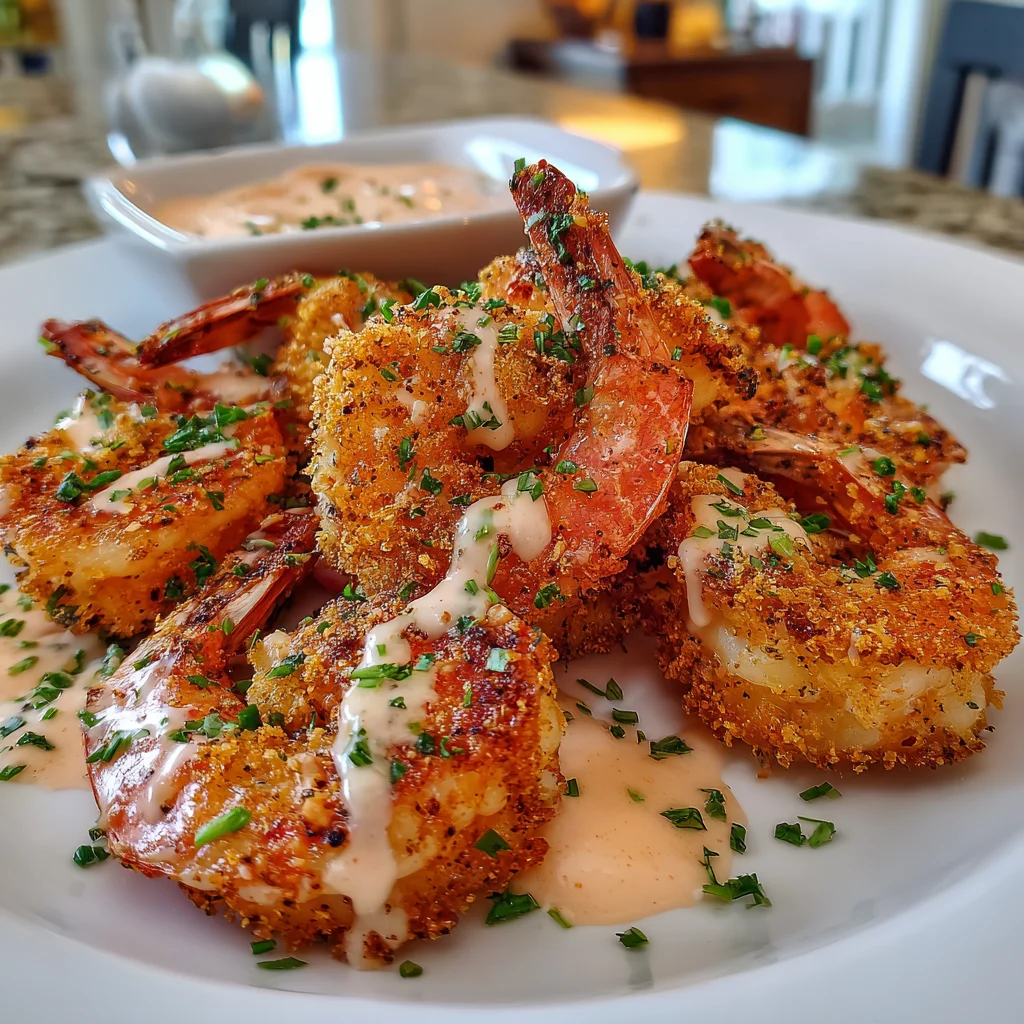 Crispy Cajun Shrimp with Creamy Sauce | Spicy, Crunchy & Seriously Addictive!