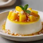 Mango Coconut Panna Cotta – Creamy, Tropical & No-Bake!