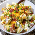 Loaded Baked Potato Salad – Creamy, Cheesy & Totally Crave-Worthy!