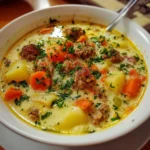 Sausage Potato Soup | Creamy, Hearty & Packed with Flavor