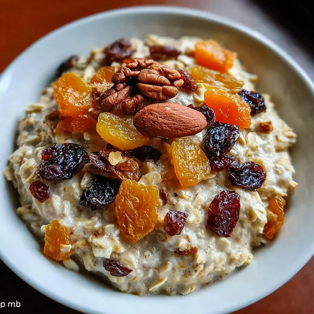 Instant Oatmeal with Dried Fruits – Quick, Healthy & Delicious Breakfast!