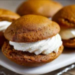 Pumpkin Whoopie Pies | Soft, Spiced & Cream-Filled Fall Treats
