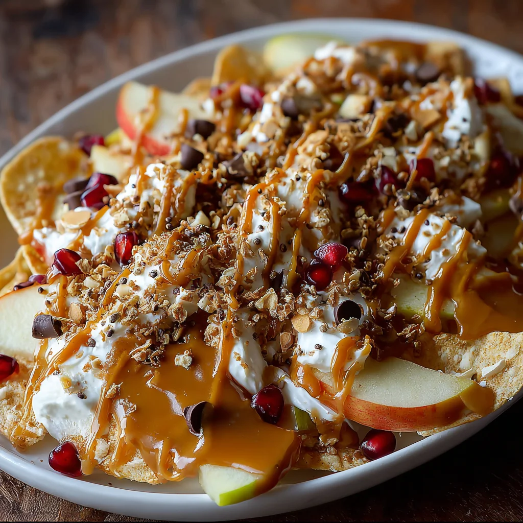 Apple Nachos | A Sweet, Healthy Snack Everyone Loves!