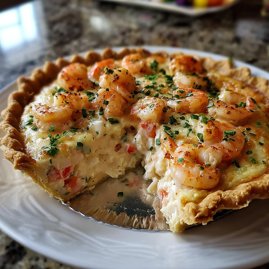Florida Shrimp Pie | Creamy, Cheesy & Coastal Comfort Food
