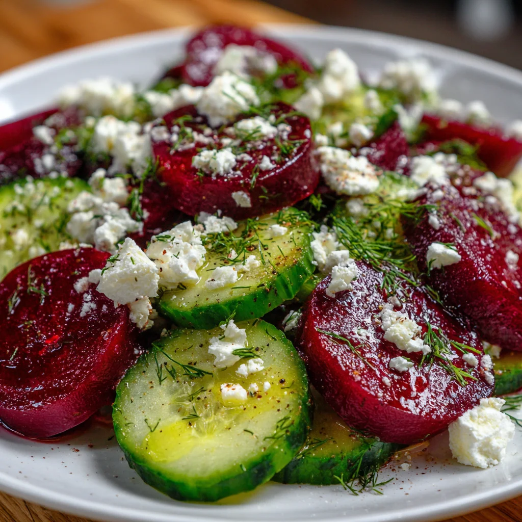 Ruby Red Beet Salad – A Stunning Side with Crunch & Creaminess!