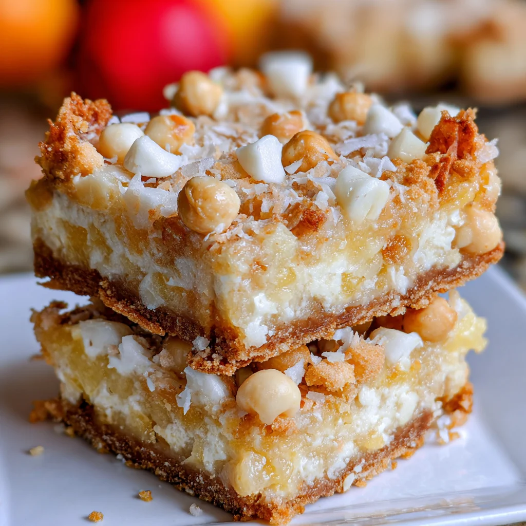 Piña Colada Magic Bars | Tropical, Gooey & Totally Irresistible