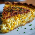 Cheddar Sweet Corn Pie | Savory, Cheesy & Southern-Inspired Comfort