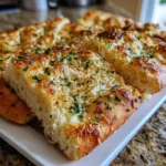 Focaccia Cheesy Garlic Bread | Ultimate Comfort Side