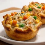 Easy Mini Chicken Pot Pies – Cozy, Comforting & Perfect for Sharing!