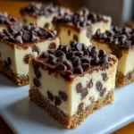 Decadent Chocolate Chip Cheesecake Bars Recipe - Creamy, Rich & Easy!