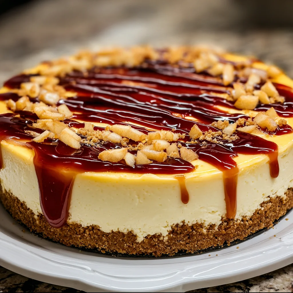 Poison Apple Cheesecake – Spooky, Sweet & Enchantingly Delicious!