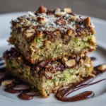 No-Bake Zucchini Oat Bars – Healthy, Fudgy & Perfect for Snacking!