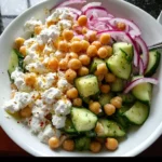 Cottage Cheese and Chickpea Salad | Creamy, Satisfying & Protein-Packed