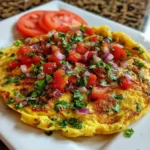 Masala Omelet – Spicy, Fluffy & Packed with Indian Flavors!