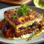 Outrageously Delicious Greek Moussaka | Layers of Comfort & Mediterranean Flavor