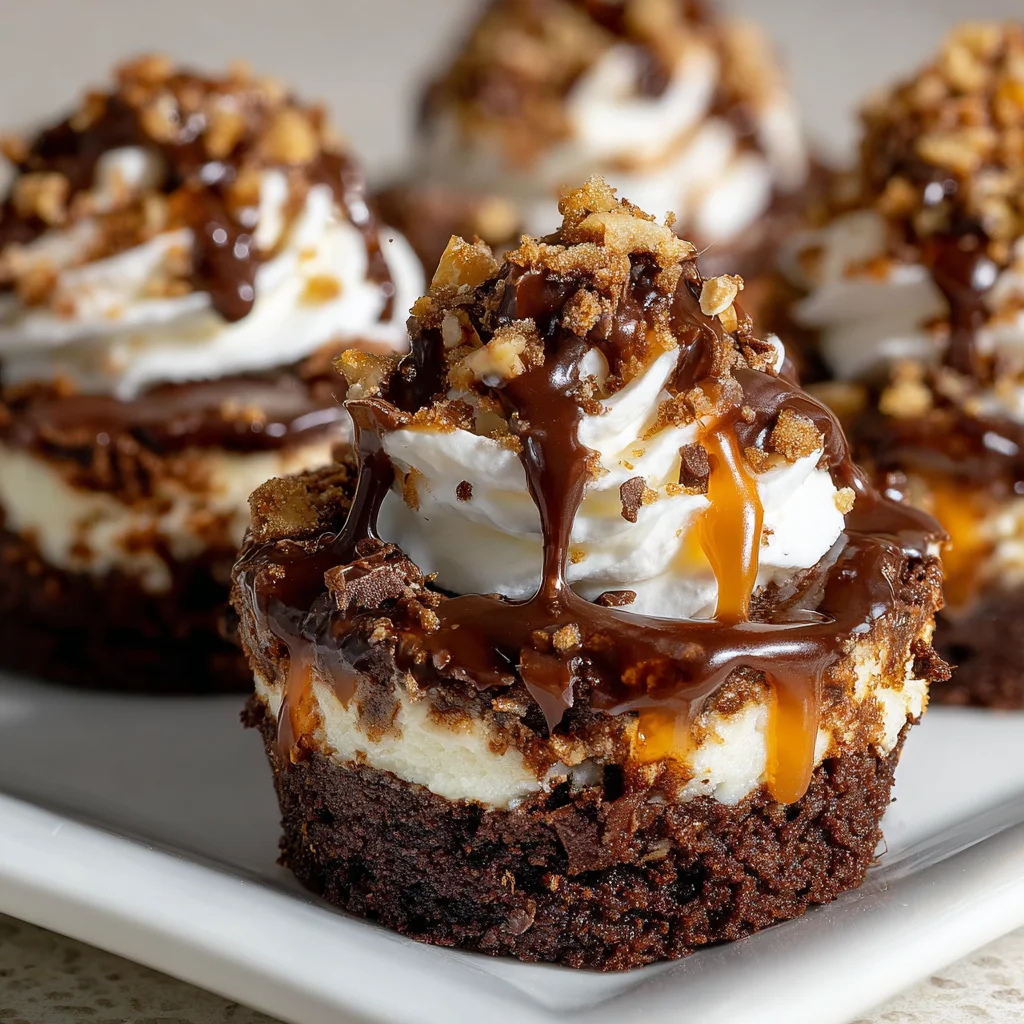 Loaded Brownie Cheesecake Cups – Decadent, Portable & Irresistible!