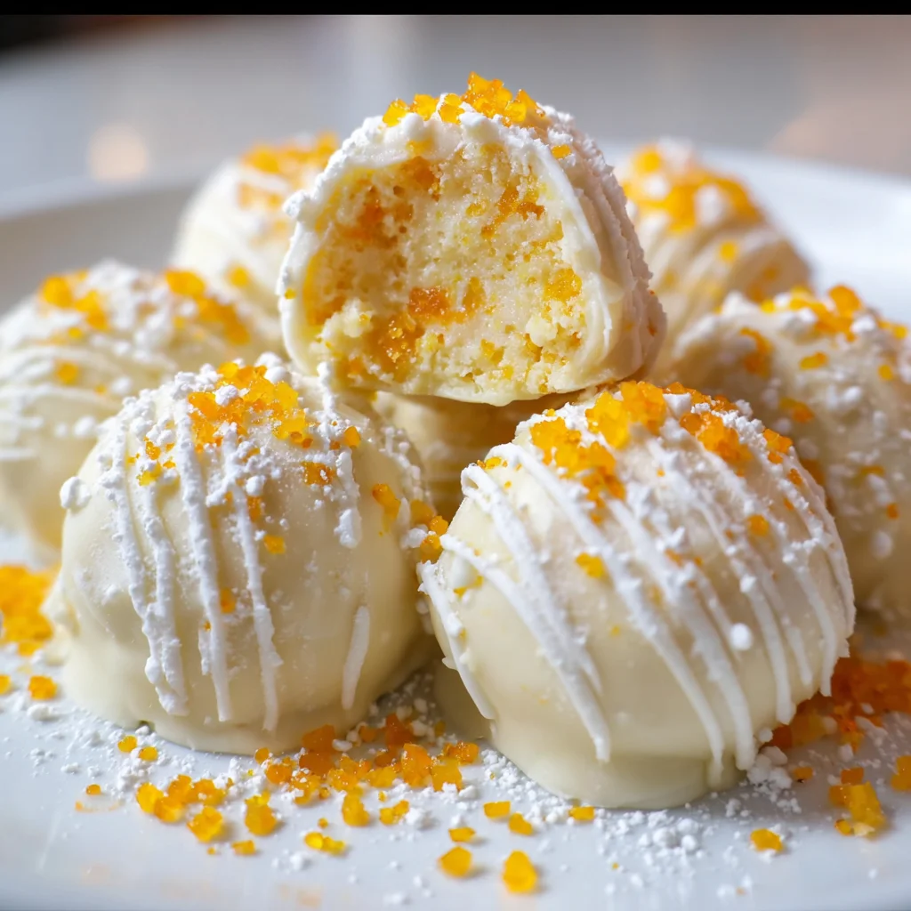 Orange Truffles – Bite-Sized Sunshine in Every Chocolatey Bite!