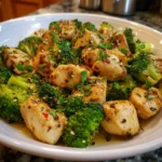 Garlic Butter Chicken & Broccoli – Juicy, Flavorful & Done in 20 Minutes!