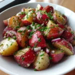 Salt and Vinegar Potato Salad – Tangy, Crisp & Totally Addictive!