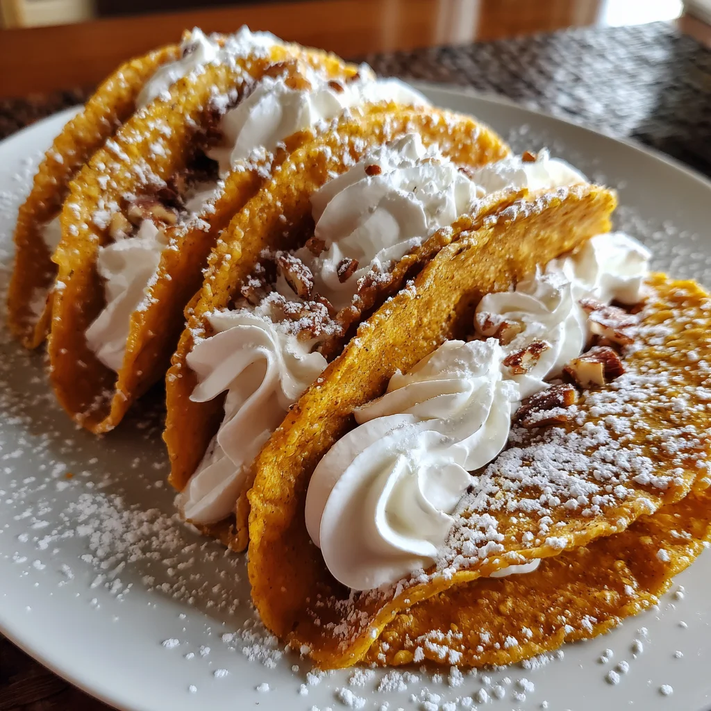 Pumpkin Pie Tacos – The Ultimate Fall Dessert Mashup!