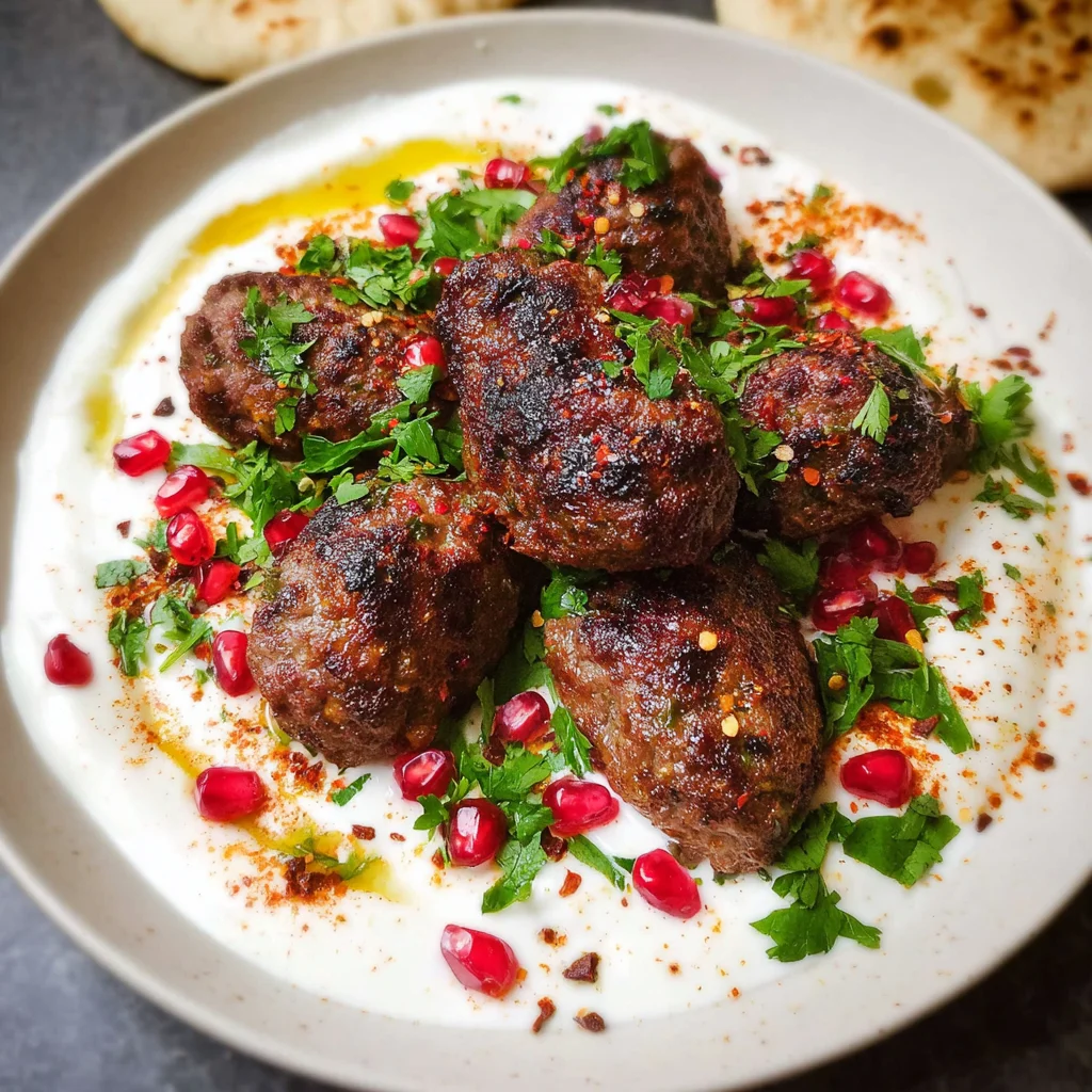 Lamb Koftas with Tahini Yogurt Sauce | Bold, Juicy & Mediterranean-Inspired