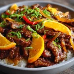 Sticky Orange Beef – Sweet, Zesty & Irresistibly Crispy!