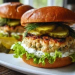 Pickle Ranch Chicken Burgers – Juicy, Tangy & Irresistibly Crunchy!