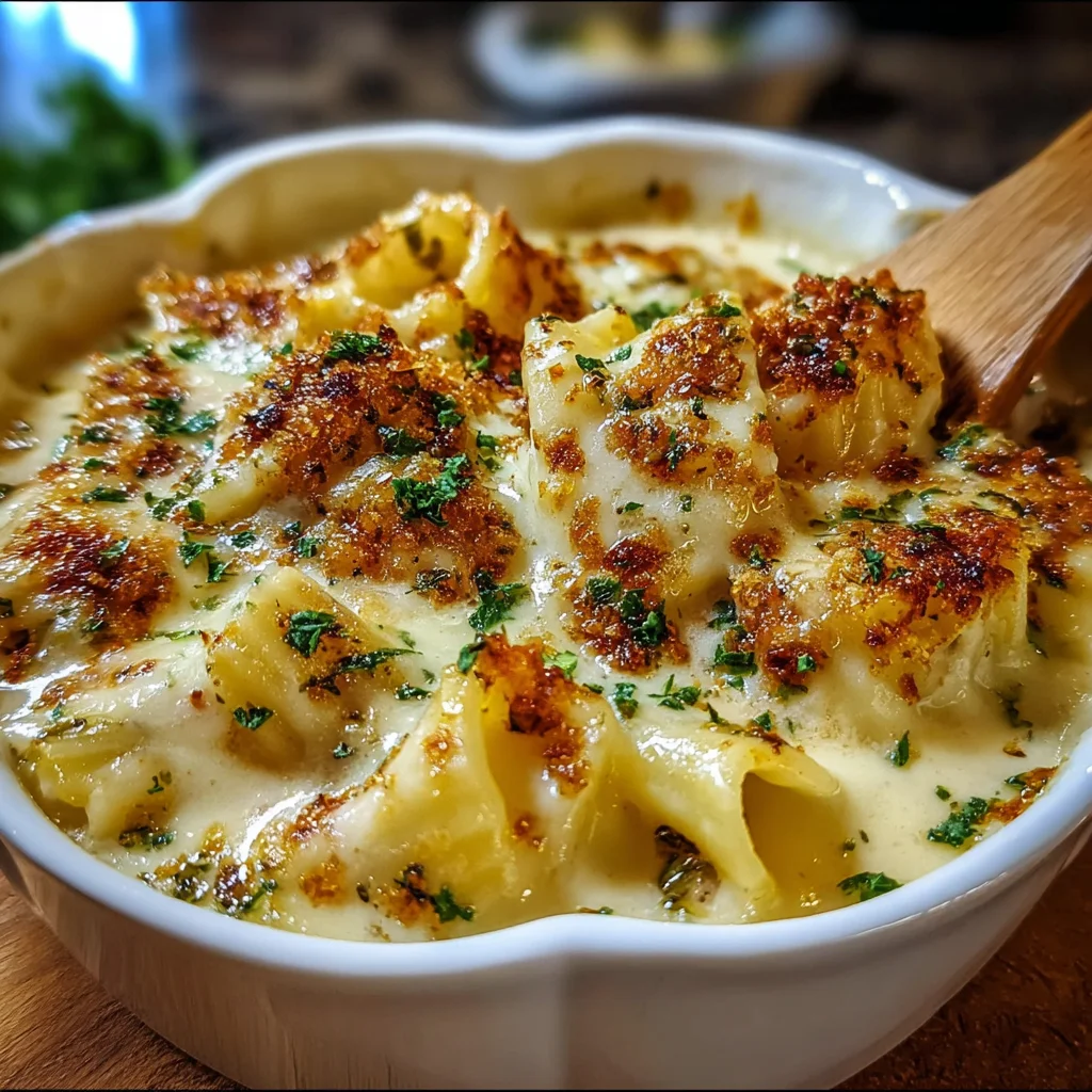 Decadent Creamy Alfredo Lasagna Soup