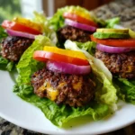 Lettuce Wrap Burgers – Juicy, Low-Carb & Packed with Flavor!
