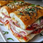 BAKED ITALIAN GRINDER SANDWICHES – Your New Favorite Party Hero!