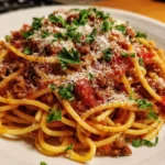 Slow Cooker Spaghetti Casserole | Cheesy, Hearty & Hands-Off Comfort Food