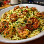 Shrimp Orzo in Lemon Garlic Sauce – Bright, Fresh & Ready in 20 Minutes!