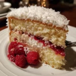 Raspberry Coconut Snowball Cake – Dreamy, Festive & Delicious!