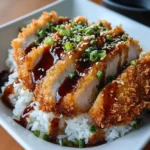 Japanese Katsu Bowls with Tonkatsu Sauce – Crispy, Savory & Irresistible!